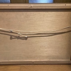 ゴルフの絵画 サインありの画像