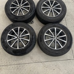 ＜バリ溝スタッドレス＞VST TYPE ST2 17in 7J+49 PCD108 コンチネンタル コンチバイキングコンタクト7 235/60R17 ボルボ VOLVO XC40(XB)の画像