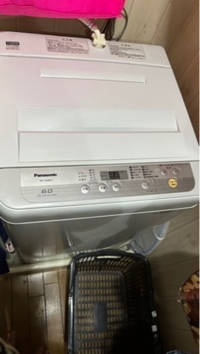 F60b12 洗濯機　6.0kg洗濯機　白　ホワイト