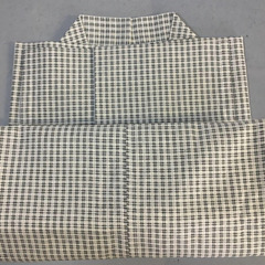【未使用品】甚平上質 井柄 白　かわいい♪の画像