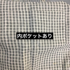 【未使用品】甚平上質 井柄 白　かわいい♪の画像