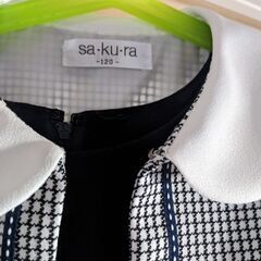 セレモニーワンピース　120cm＋靴の画像
