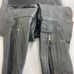 値下げ !!  ライダーパンツ   レザーパンツ　Lサイズ (管理番号：2900119）の画像