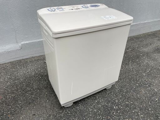 ★動作〇 清掃済 保証付★ 二層式 洗濯機 ハイアール AQW-N55 5.5kg 2014年製 幅780x奥行456x高さ914mm