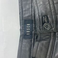 値下げ !! Mサイズ レザーパンツ BOSCH 低価格 使用可 薄手 !!  (管理番号：2900120）の画像