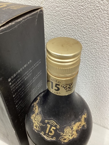 20】泡盛古酒りゅうたん15年熟成古酒43度720ml瑞泉酒造＃15774 (外間