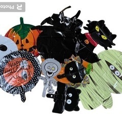 ハロウィンバルーン ハロウィンホイルバルーン 9個の画像