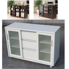 配達先決定🚚　設置・無料配達します🚚定価6万円💖便利な裏表収納キ...