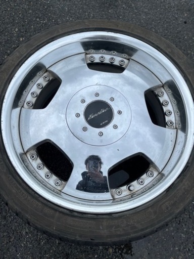 希少　深リム　work ユーロライン　19インチ　245/40 r19 pcd139.7