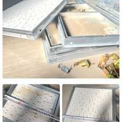 【取引決定！】謝礼2万円！ 軽量鉄骨　石膏ボード　点検口など　天井パーツまとめての画像