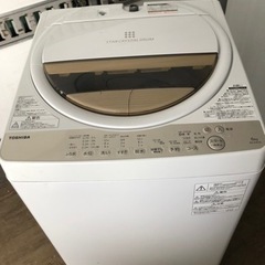 福岡市内配送設置無料　2020年式　AW-6G8-W 全自動洗濯機 ZABOON（ザブーン） グランホワイト [洗濯6.0kg /乾燥機能無 /上開き] 福岡市内配送設置無料 2020年式 AW-6G8-W 全自動洗濯機