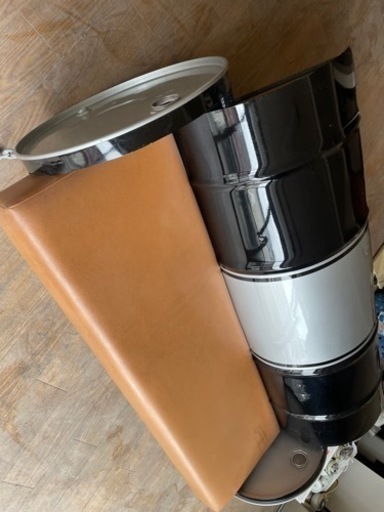 ドラム缶ソファーベンチ