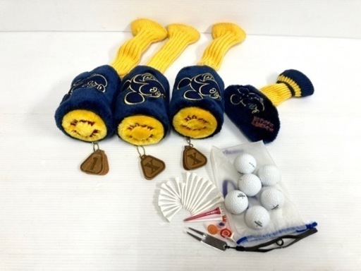 【SOLD OUT！】◆Mizuno + Golf Planner◆ゴルフクラブ セット キャディーバッグ+ミッキーマウス ヘッドカバ