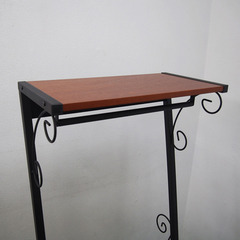 ベルギー製 輸入専門家具ショップ購入品 ハンガーラック 幅60 奥行36 高さ140cm ① (CA25)の画像