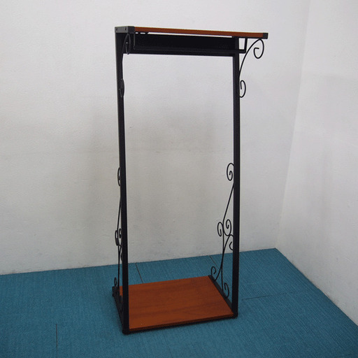 ベルギー製 輸入専門家具ショップ購入品 ハンガーラック 幅60 奥行36 高さ140cm ② (CA26)