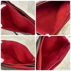 ★極美品★ ルイヴィトン モノグラム スレンヌ MM トートバッグ レッド チェーン LOUIS VUITTON M43773の画像