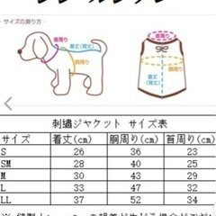 犬服未使用　ジジルシアンLサイズ　お値下げしましたの画像
