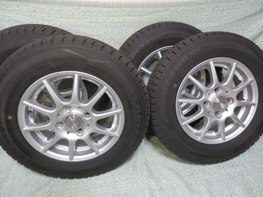 軽自動車用　アルミ付スタッドレス　①