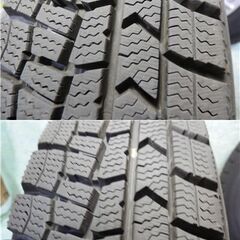 軽自動車用　アルミ付スタッドレス　①　の画像