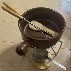 耐熱　チーズ＆チョコレートフォンデュセットの画像