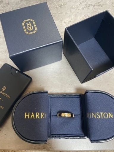 ハリウィンストン　ロゴリング　定価51万