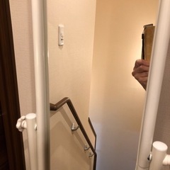 姿見　キャスター付きの画像