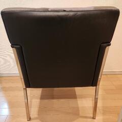 ダイニングチェア イス 黒 ダメージ有の画像