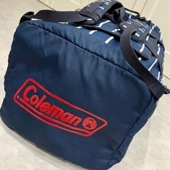 【お取引完了】【中古美品✨️】🉐1200円‼️更にお値下げ⟡.·コールマン3ウェイボストンバッグ50L / TRAVEL /ネイビーボーダーの画像