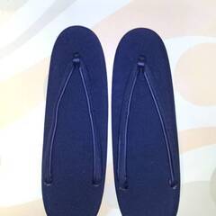 ✡冠婚葬祭用草履(黒色)バック付きセット！!