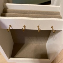 アクセサリーケース　ミラー付き回転式の画像