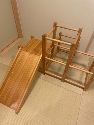 木のジャングルジム