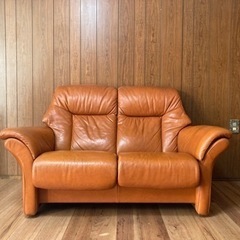【最終価格】葉山ガーデン　葉山家具　本革ソファ　リクライニング可 