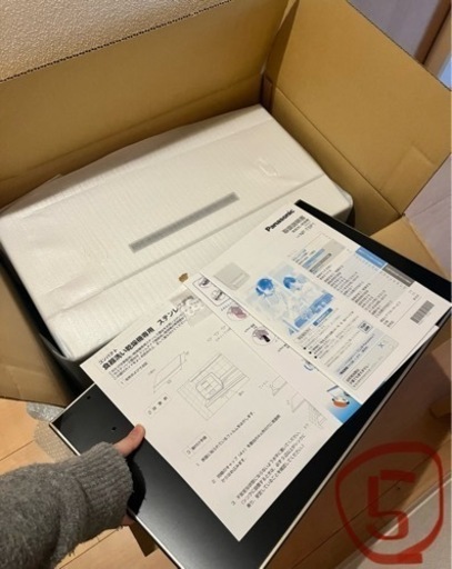 お値段交渉可能！【新品】パナソニック食洗機　NP-TSP1-W(置き台付き)