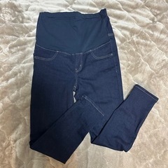 美品★ユニクロ UNIQLO ウルトラストレッチマタニティジーンズ L