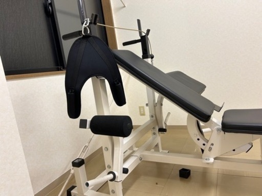筋トレホームジム　お譲り　ほぼ使用しておりません美品　180cmバーベルも＋2000円でおつけします　　　　