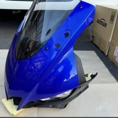 YZF-R25 R3 純正アッパーカウル フロントライトの画像