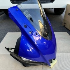 YZF-R25 R3 純正アッパーカウル フロントライトの画像