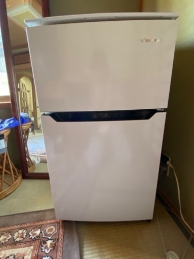 2ドア冷凍冷蔵庫　93L
