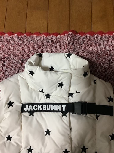 ジャックバニーダウンベスト　ホワイトスターゴルフウェア ジャックバニーダウンベスト ホワイトスターゴルフウェア