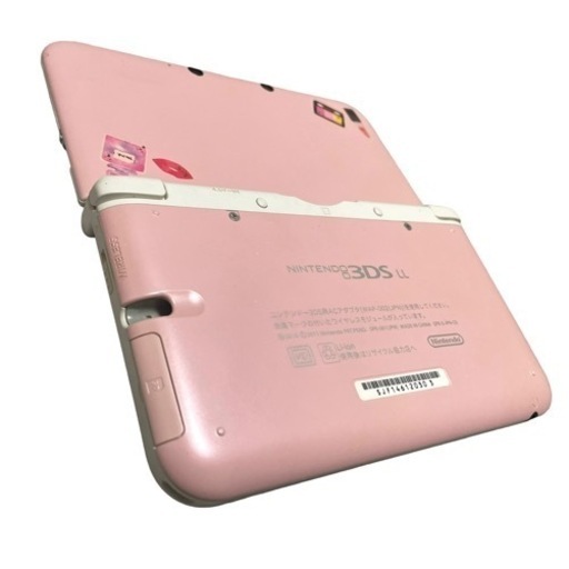 ニンテンドー3DS LL ピンク×ホワイト
