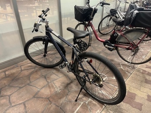 GIANT GRAVIER ネイビー　フロント泥避け付き