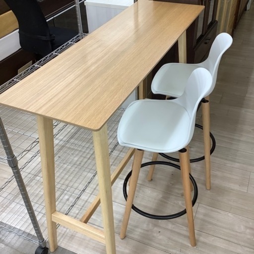 ニトリのカウンターテーブルセットのご紹介！（トレファク寝屋川）