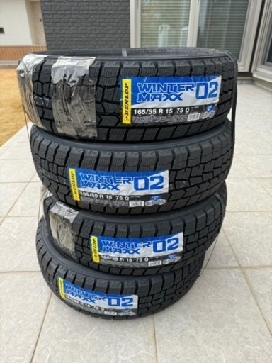 軽自動車スタッドレス4本　165/55/R15