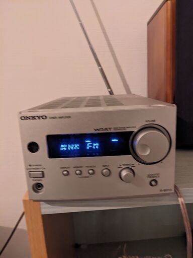 onkyoステレオとビクタースピーカー