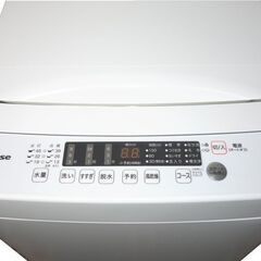 ★取り付けまで無料 ★2023年製  ■ハイセンス 全自動洗濯機 4.5kg ★配送・設置無料の画像