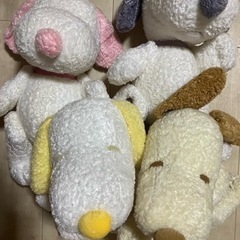 パステル スヌーピー ぬいぐるみ まとめ売りの画像