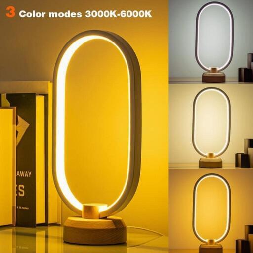 新品未使用 LED ライト 間接照明 ウッド 木目 韓国インテリア