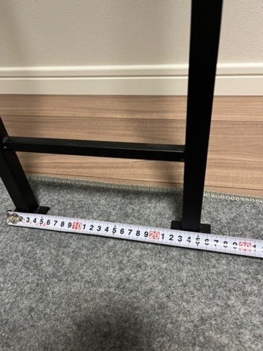　【中古美品】つっぱり式　ランドリーラック