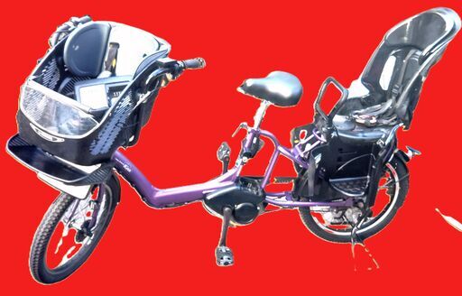 296?２０インチ、チャイルドシート、２人乗り、３人乗り、１人乗り電動自転車  ?安心の無料保証；点検サービス付き?バカ良心的な中古電