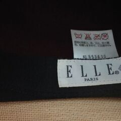 ◆【婦人用・冬向き帽子】　《ＥＬＬＥ》　※素材/厚手のフェルト。　※画像○の中、薄くなってます。の画像